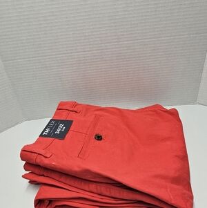 THE FLEXX Bright Red Men's Chino Pants - Classic Slim Fit